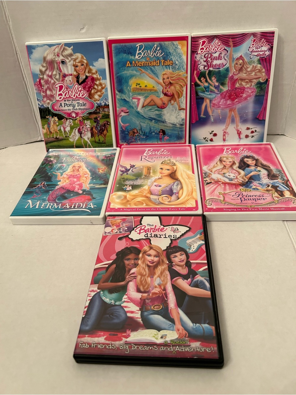 Barbie 7 DVD collection